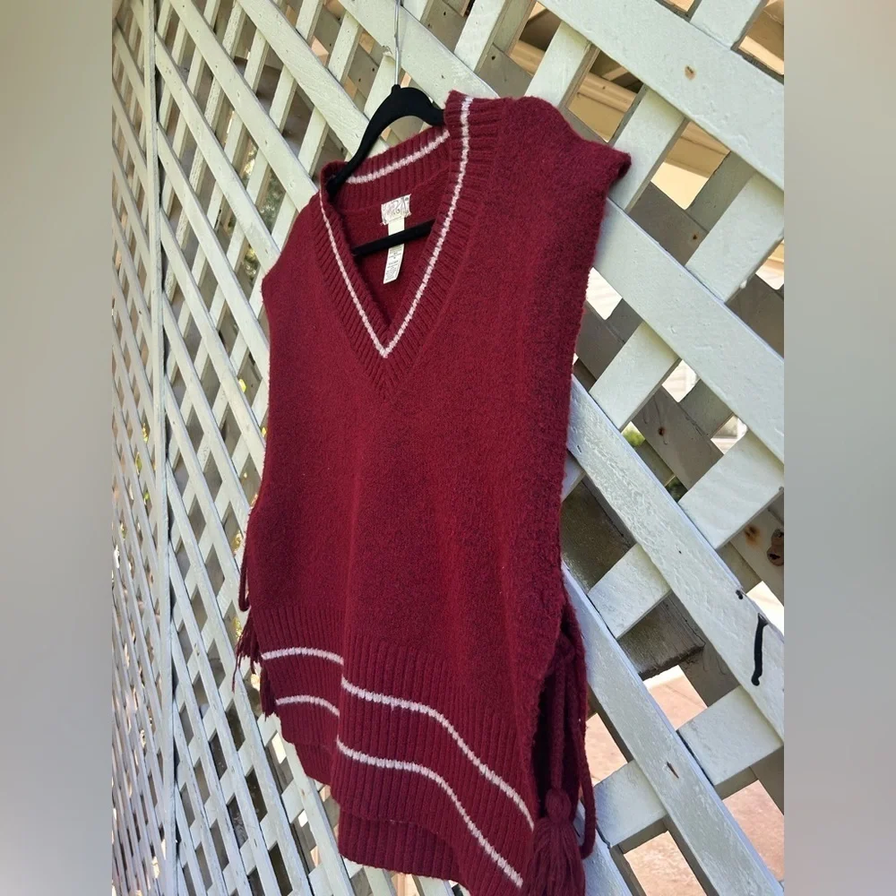 Free people All Star Stripe Poncho